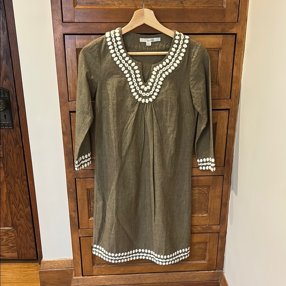 Women’s Boden 100% Cotton Kaftan Dress 2R